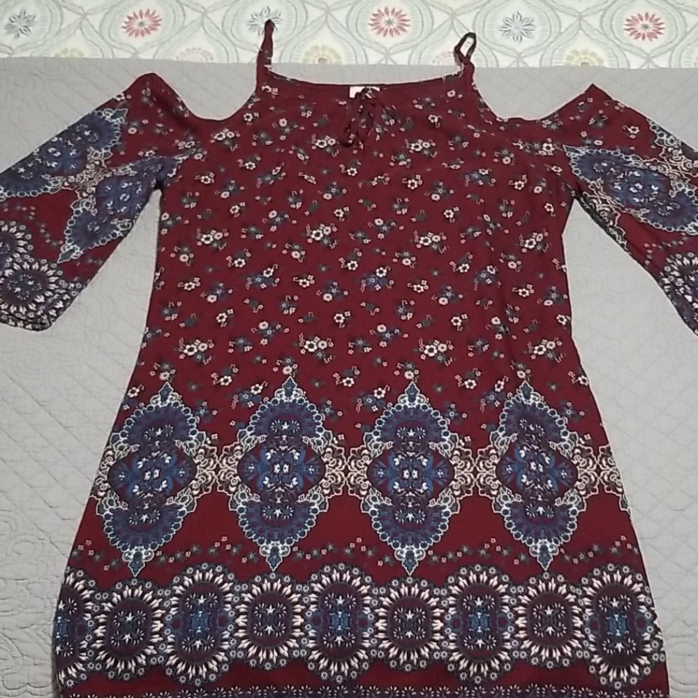 Off the shoulder summer dress